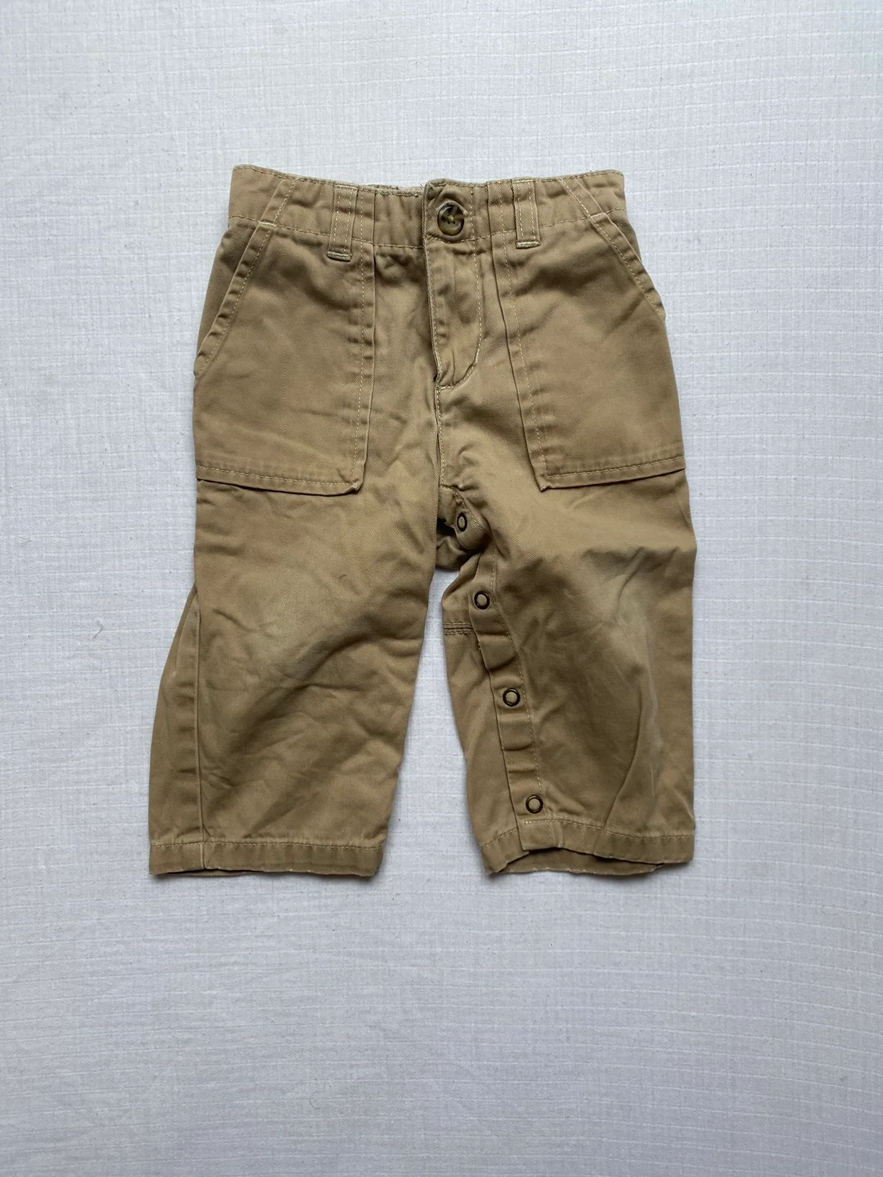 Gap Baby khaki Pants, 12-18mth thumbnail