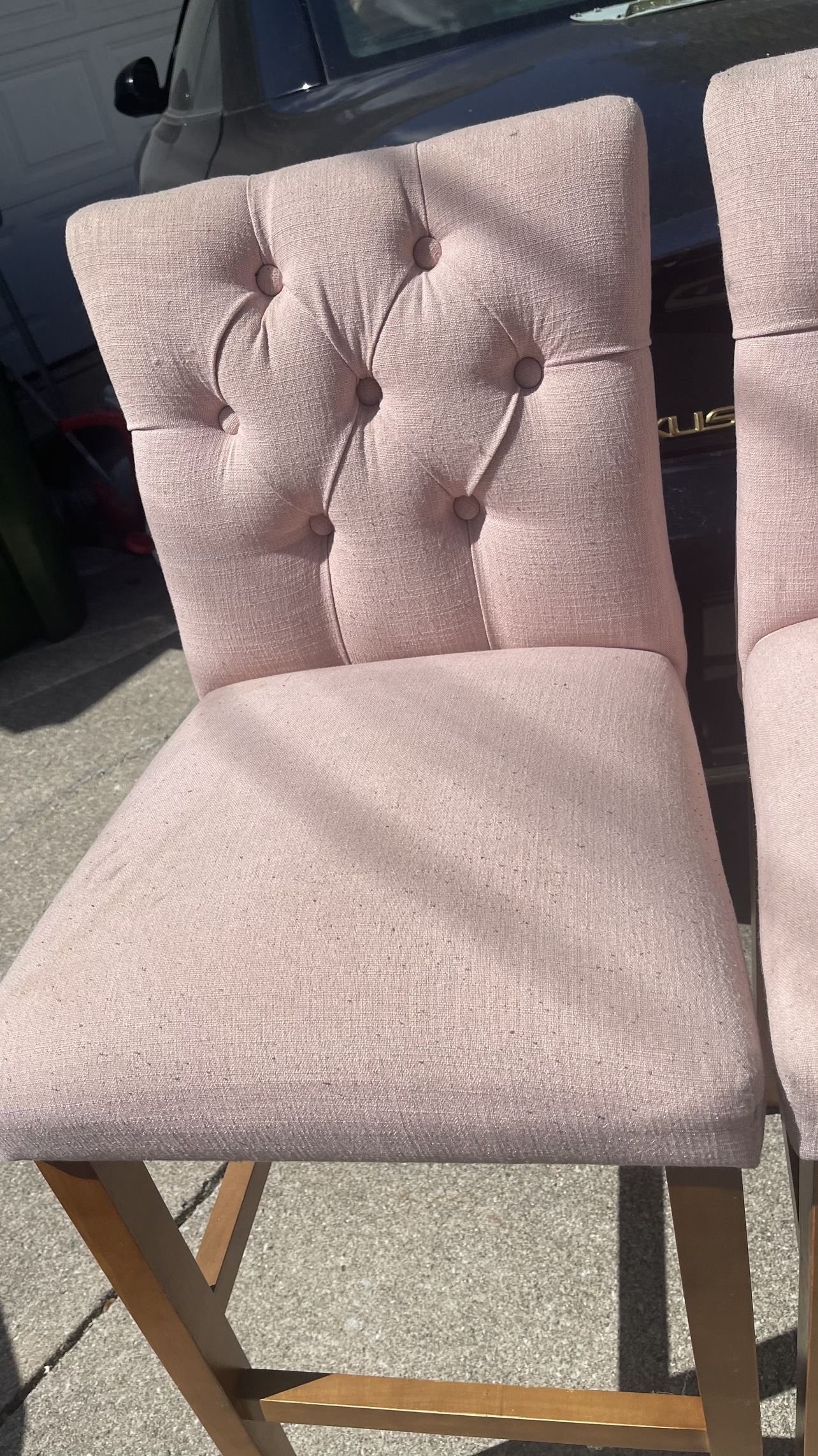Pink Bar Stools please check more pictures - photo 5