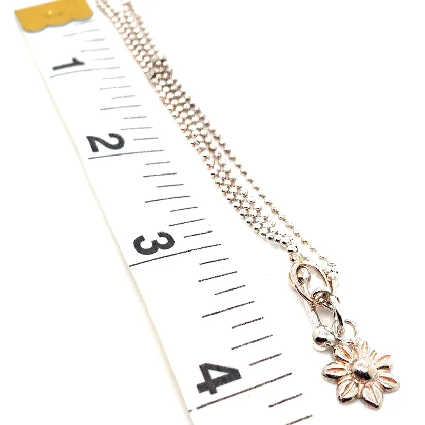 Double beaded Chain Italian Toggle bracelet image indicator(2)