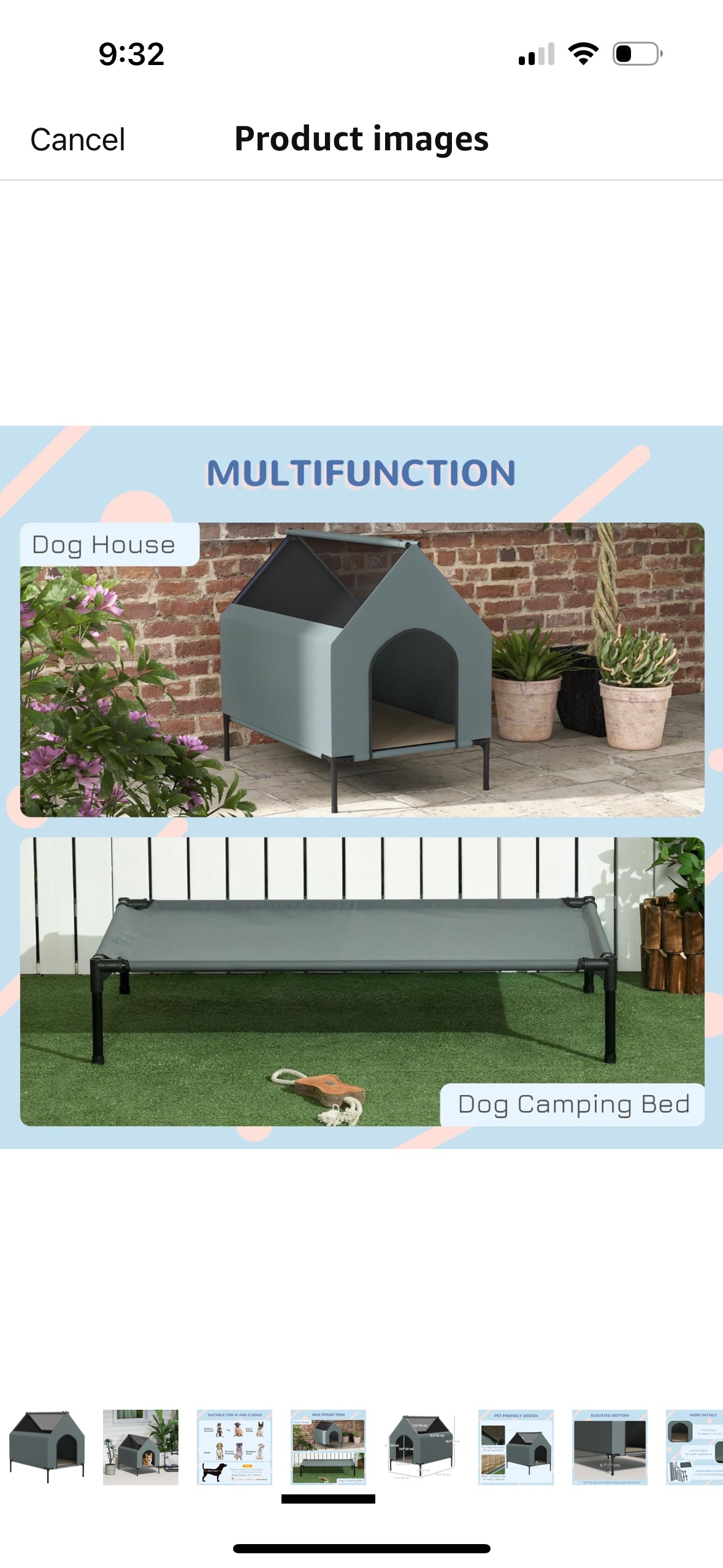 Elevated Dog House and Camping Bed - photo 3