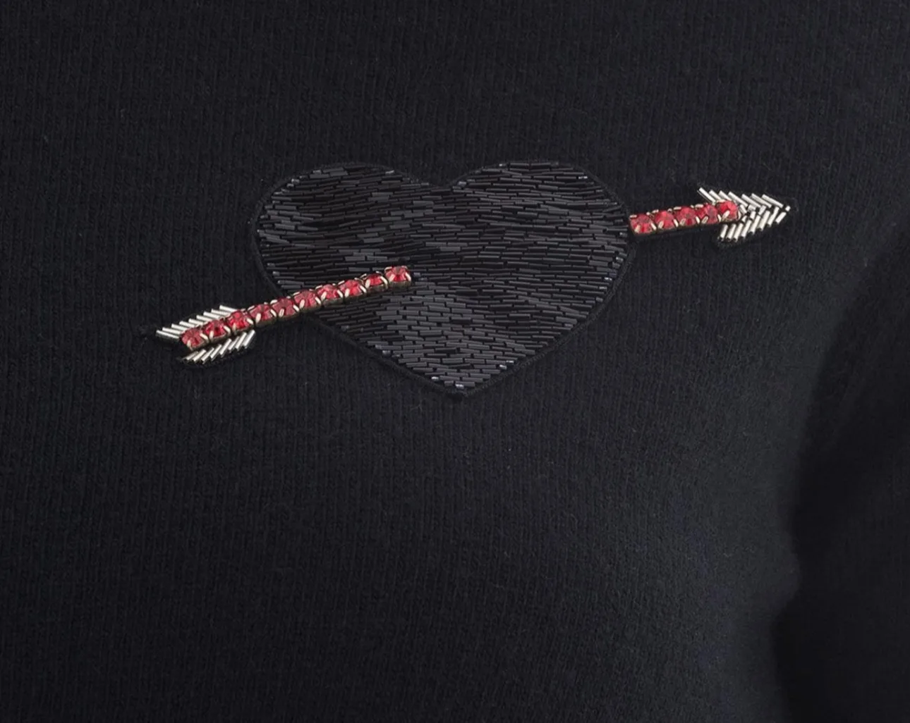Valentino cashmere heart sweater ❤️ image indicator(4)