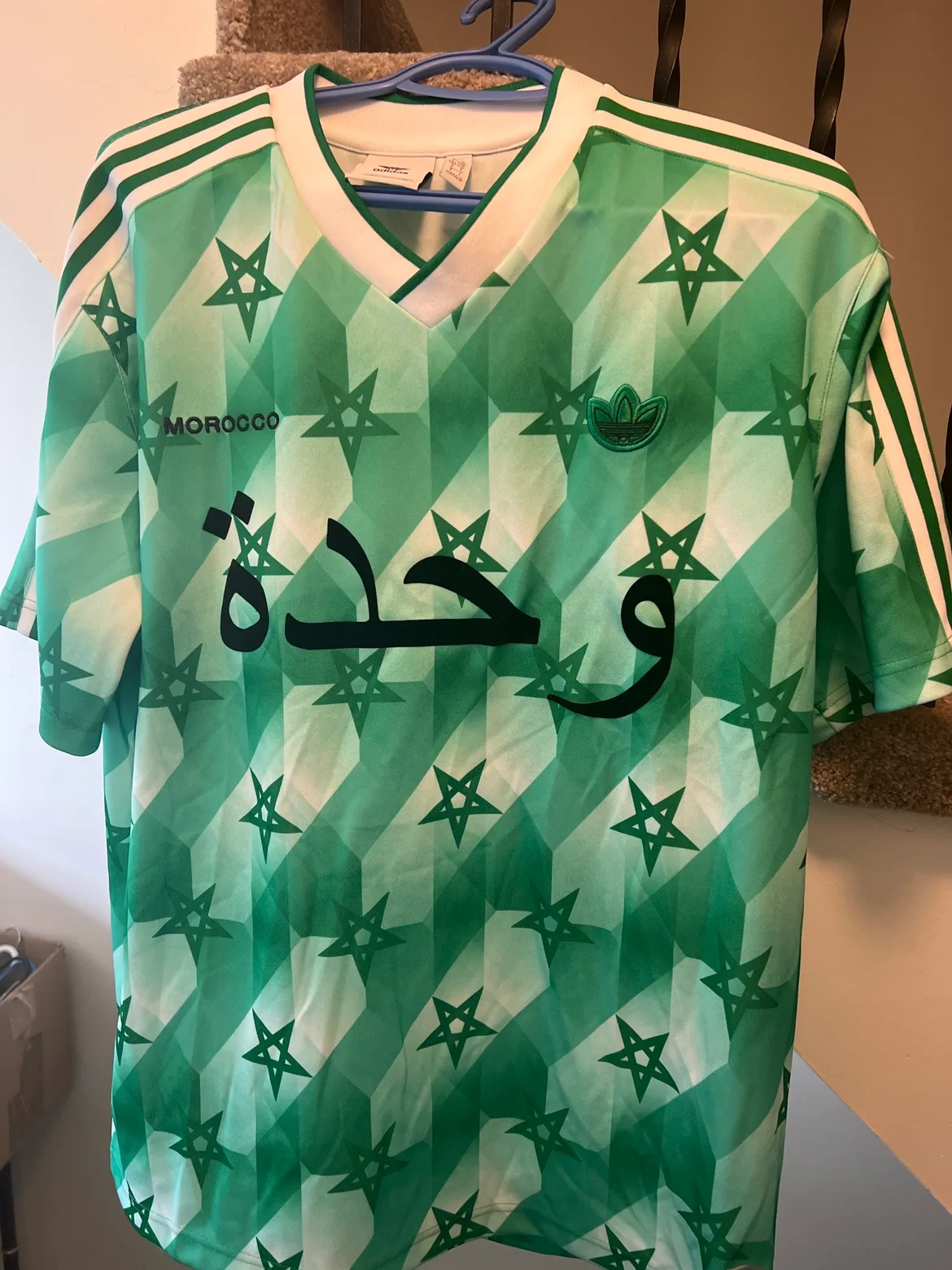 Adidas Morocco Jersey Sz Large thumbnail