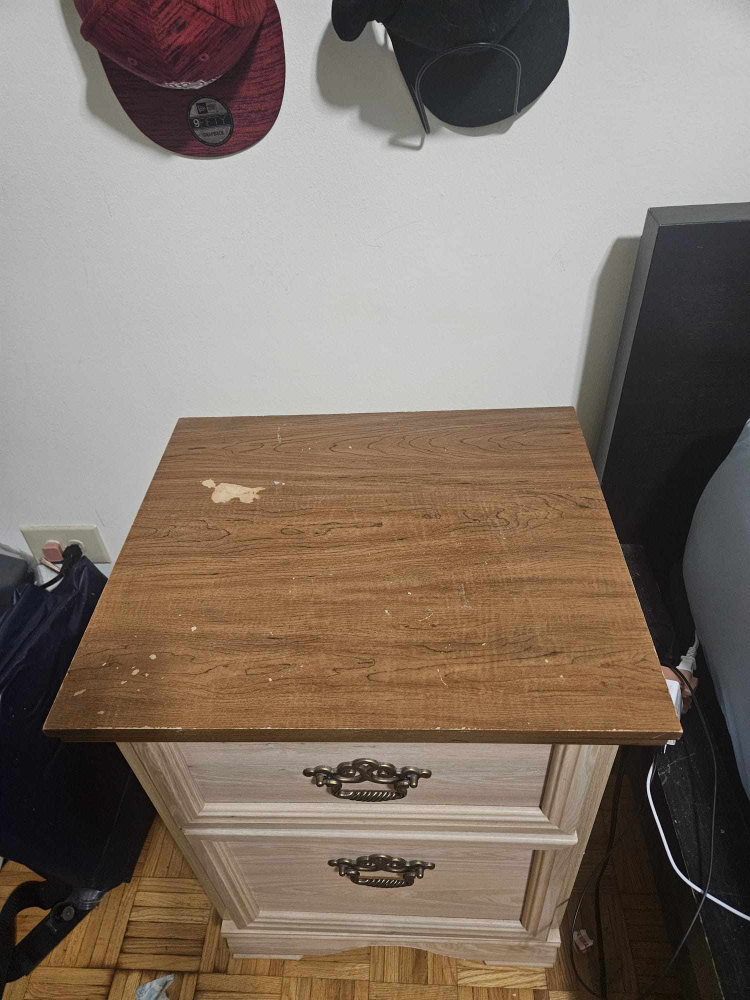 2 Nightstands with  Drawer and large storage space - photo 2