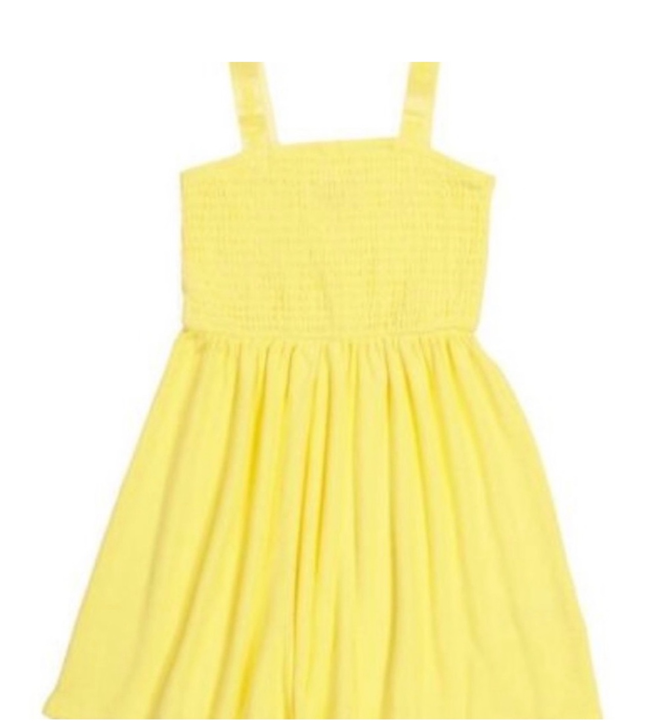 Juicy Couture Kids S7 French smocked top towel Terry strap dress