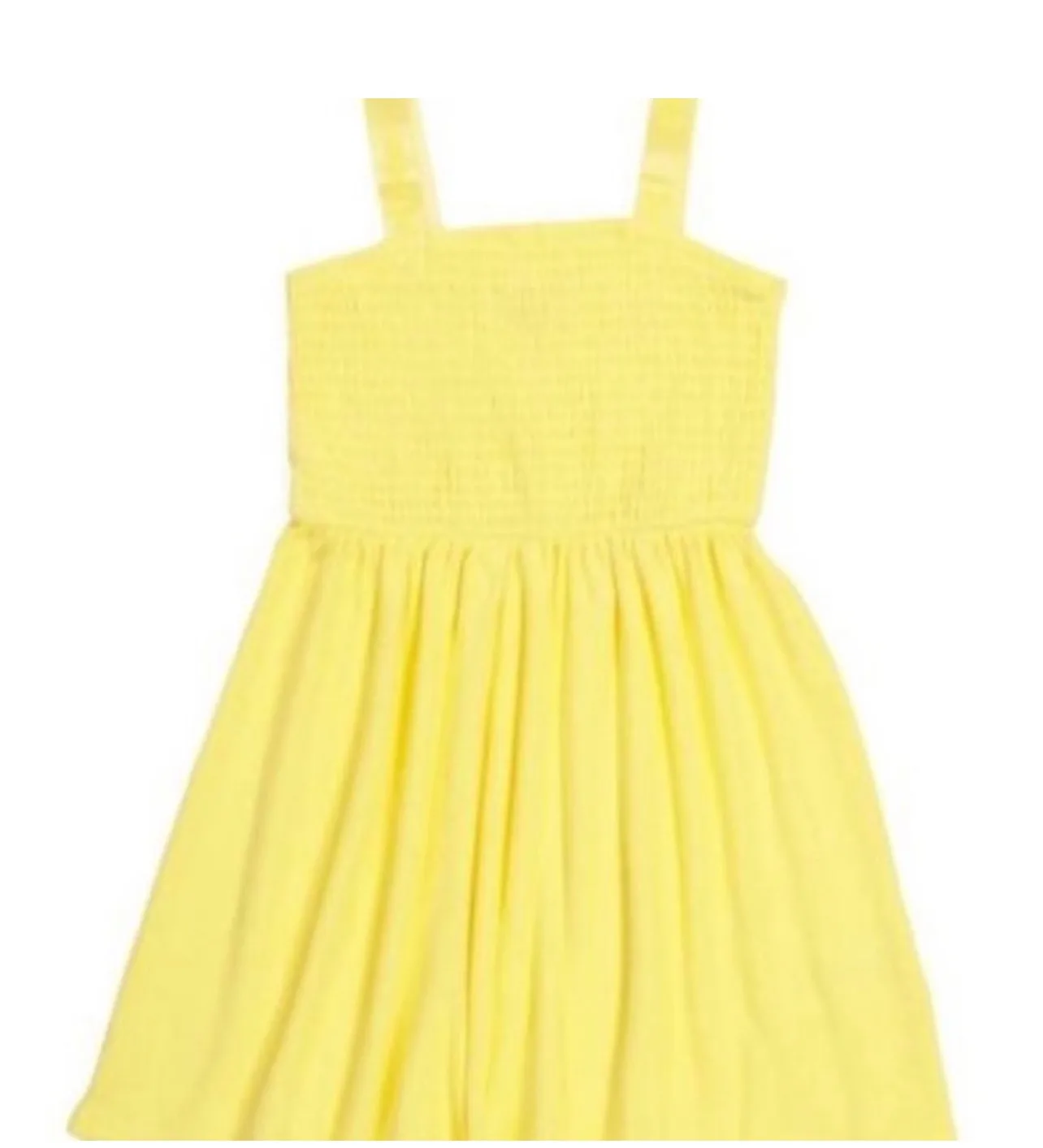 Juicy Couture Kids S7 French smocked top towel Terry strap dress thumbnail