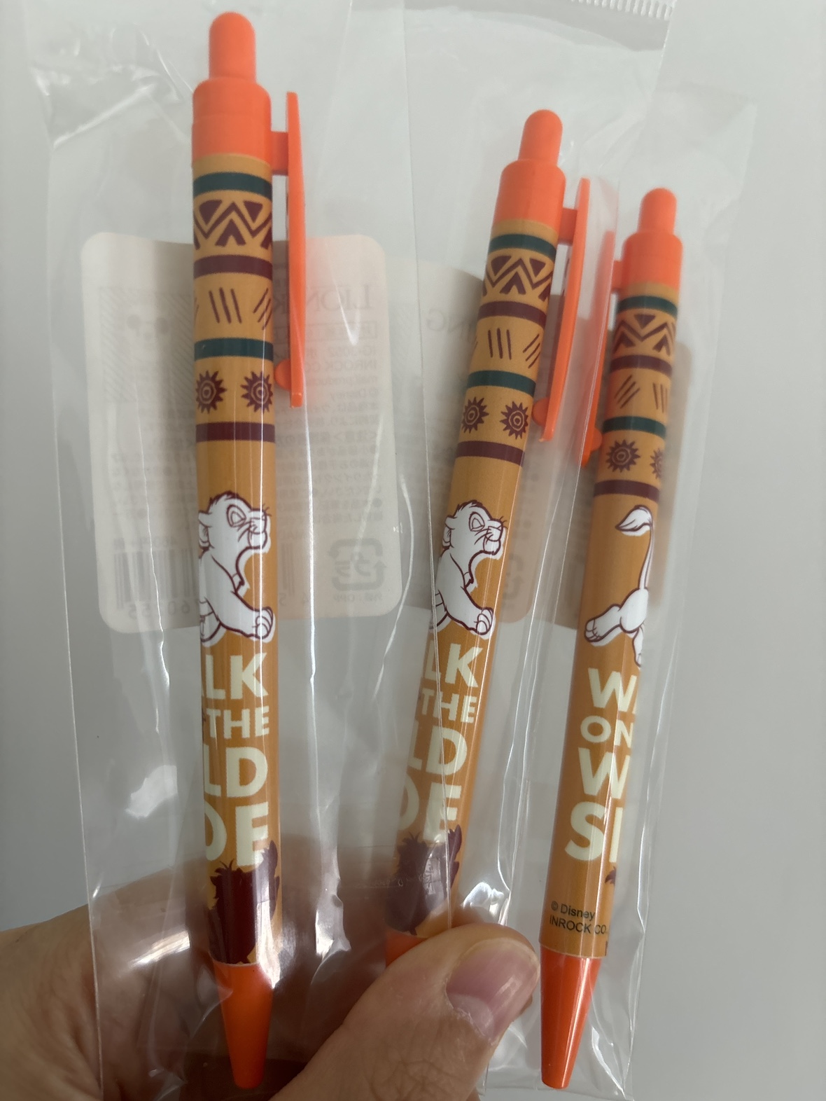 Disney Japan The Lion King Pens (black)