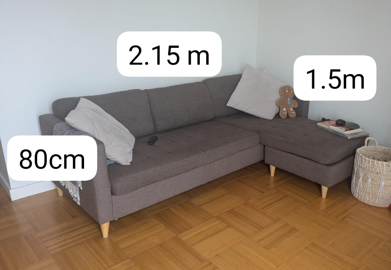 Grey Sectional Sofa