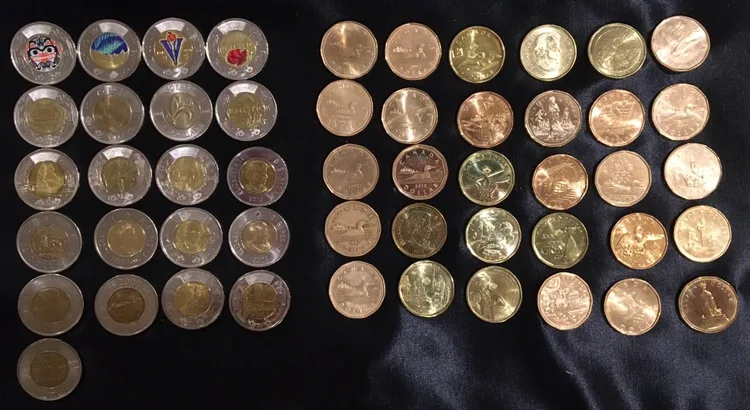 Massive Numismatic Toonie and Loonie Collection thumbnail