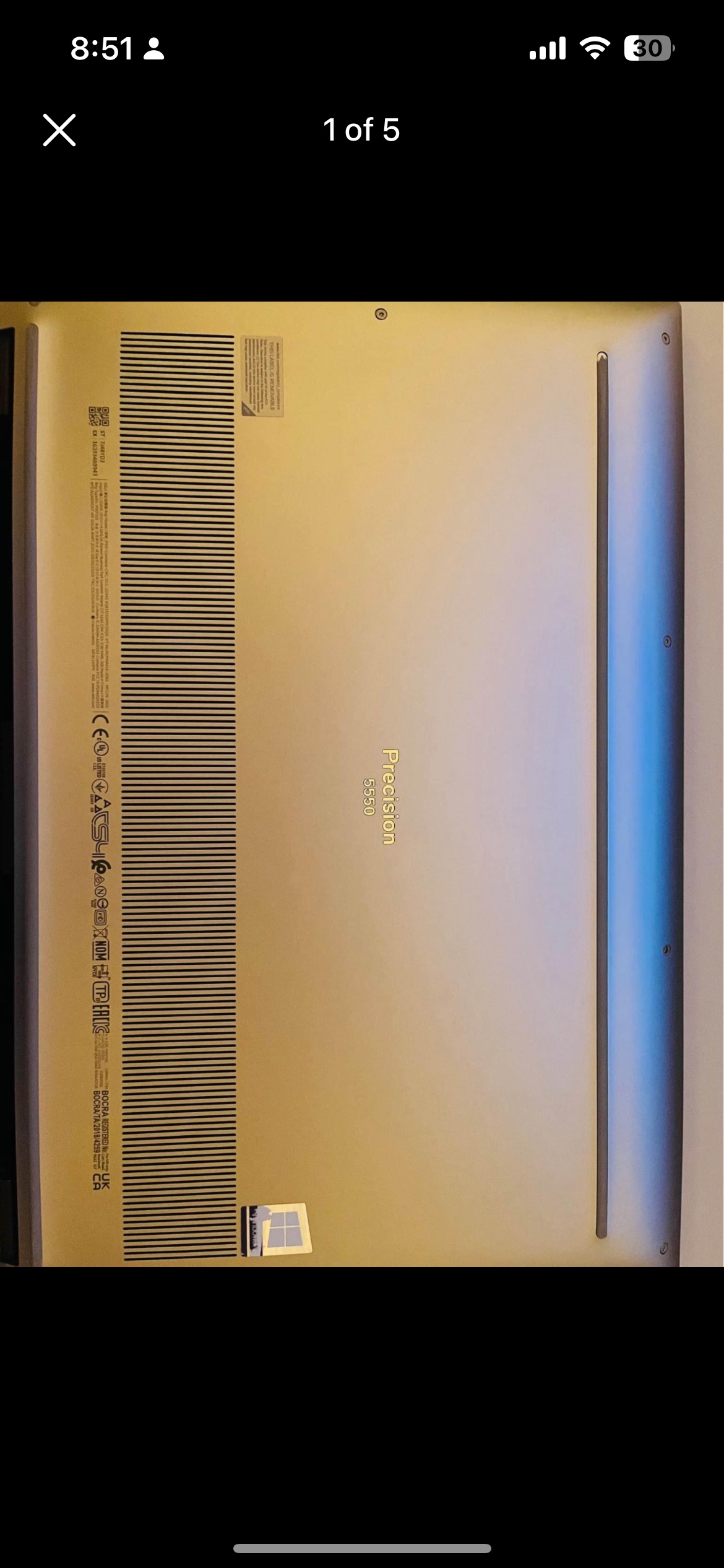 Dell Ultrabook Laptop - i9, 64gb RAM, 512gb SSD