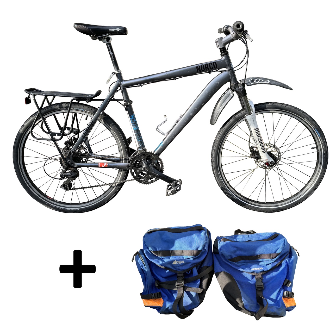 Norco Mountain Bike with Hydraulic Disc Brakes & Panniers