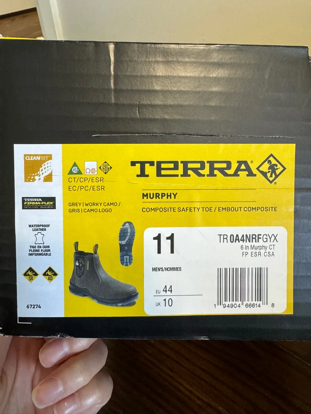 safety shoes size 11 thumbnail