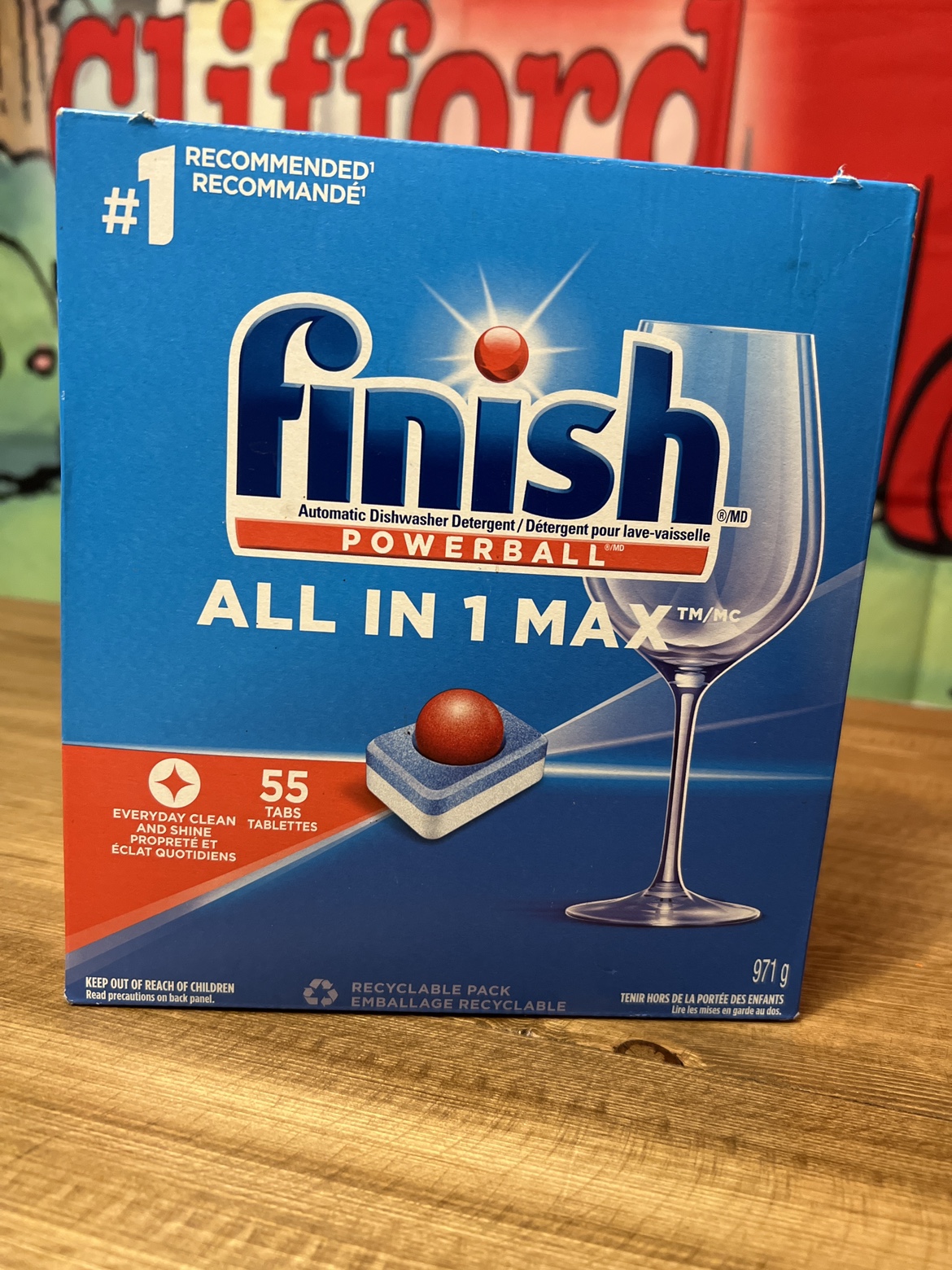Finish Powerball All-in-1 Max Dishwasher Detergent
