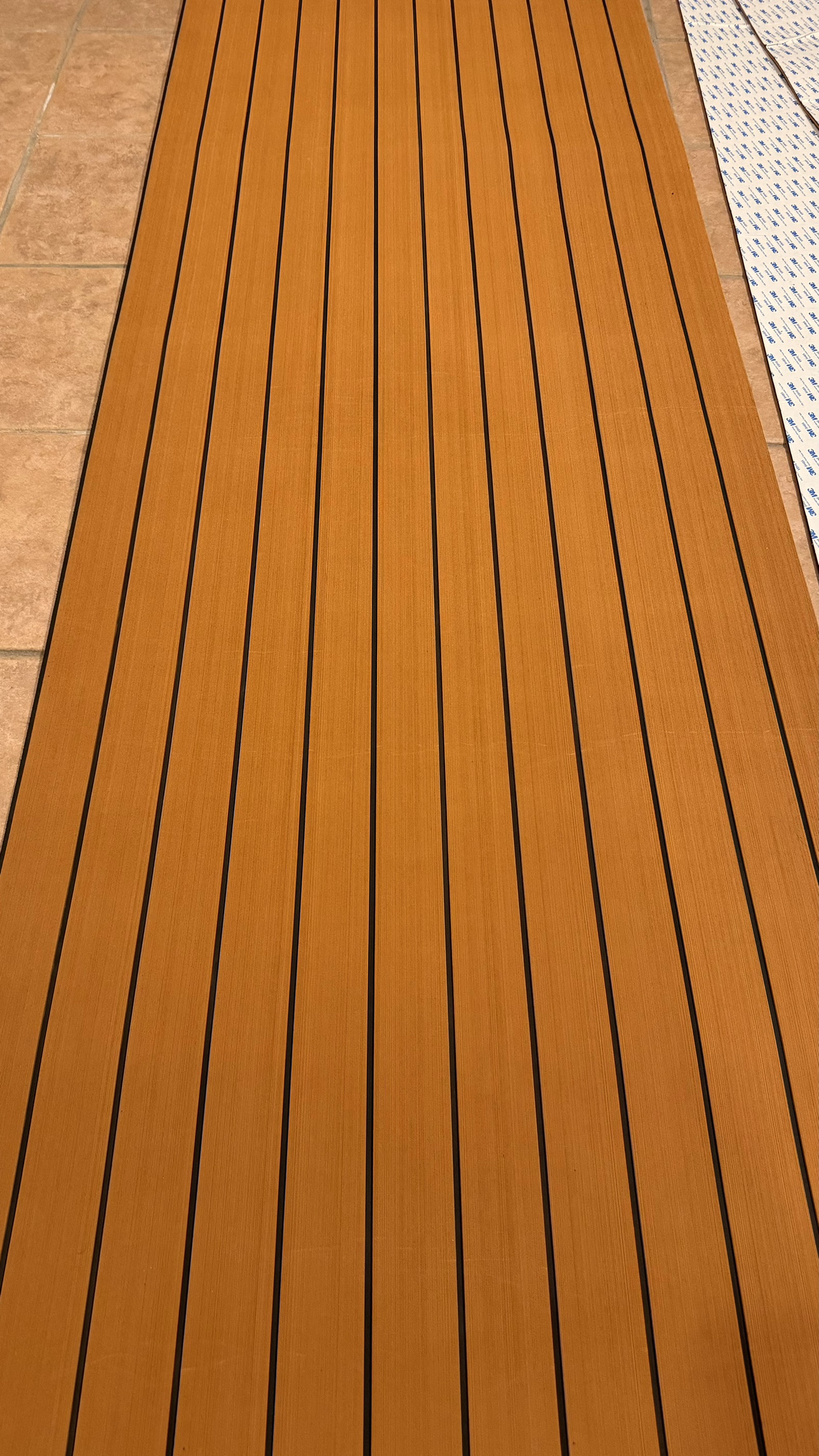 Boat Flooring 3M Adhesive Backing