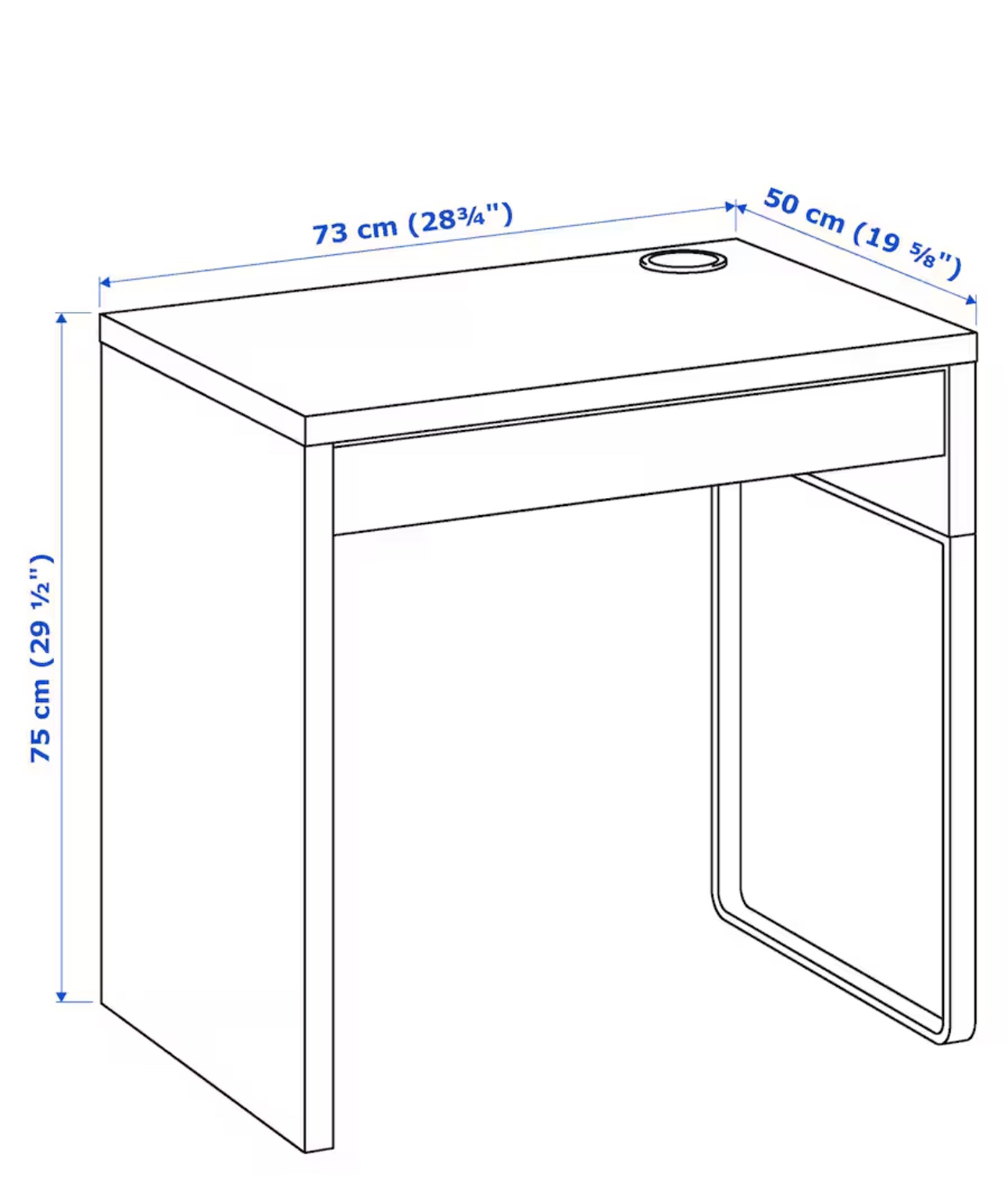 IKEA MICKE Desk - photo 4