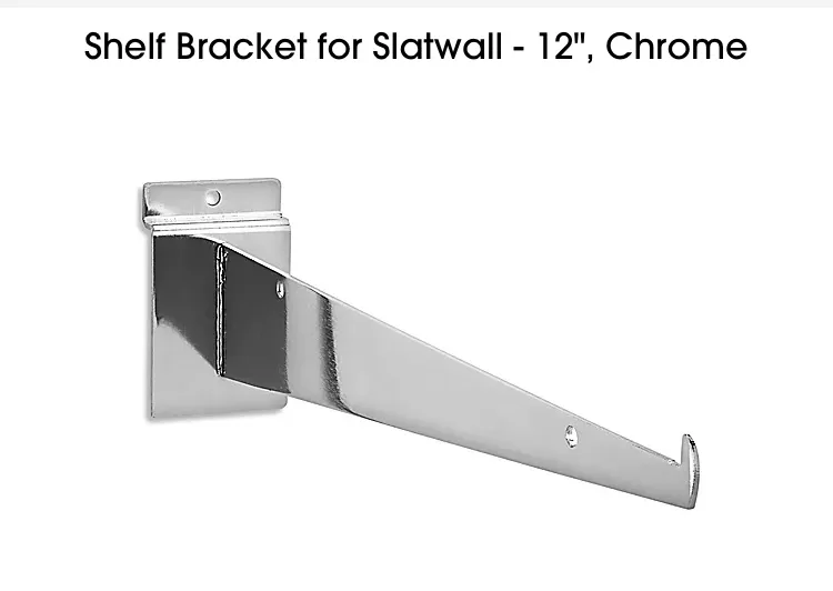 12" Slatwall Shelf Bracket thumbnail