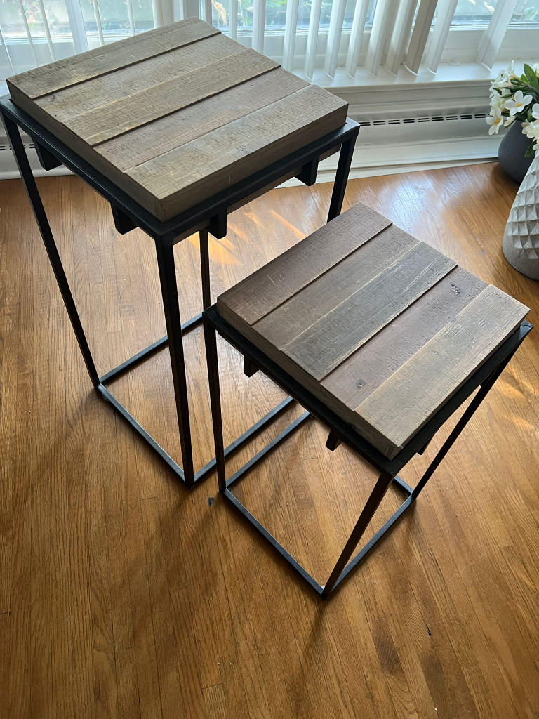 Set of 2 Nesting Tables - photo 2