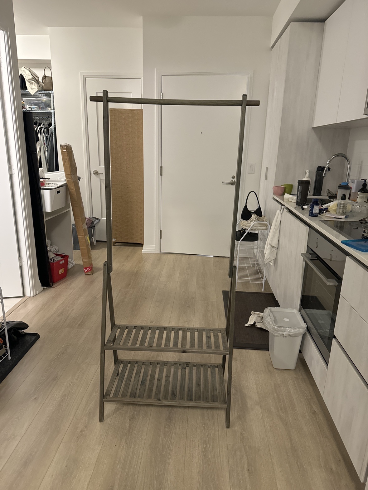 Wooden Clothes Rack - photo 2