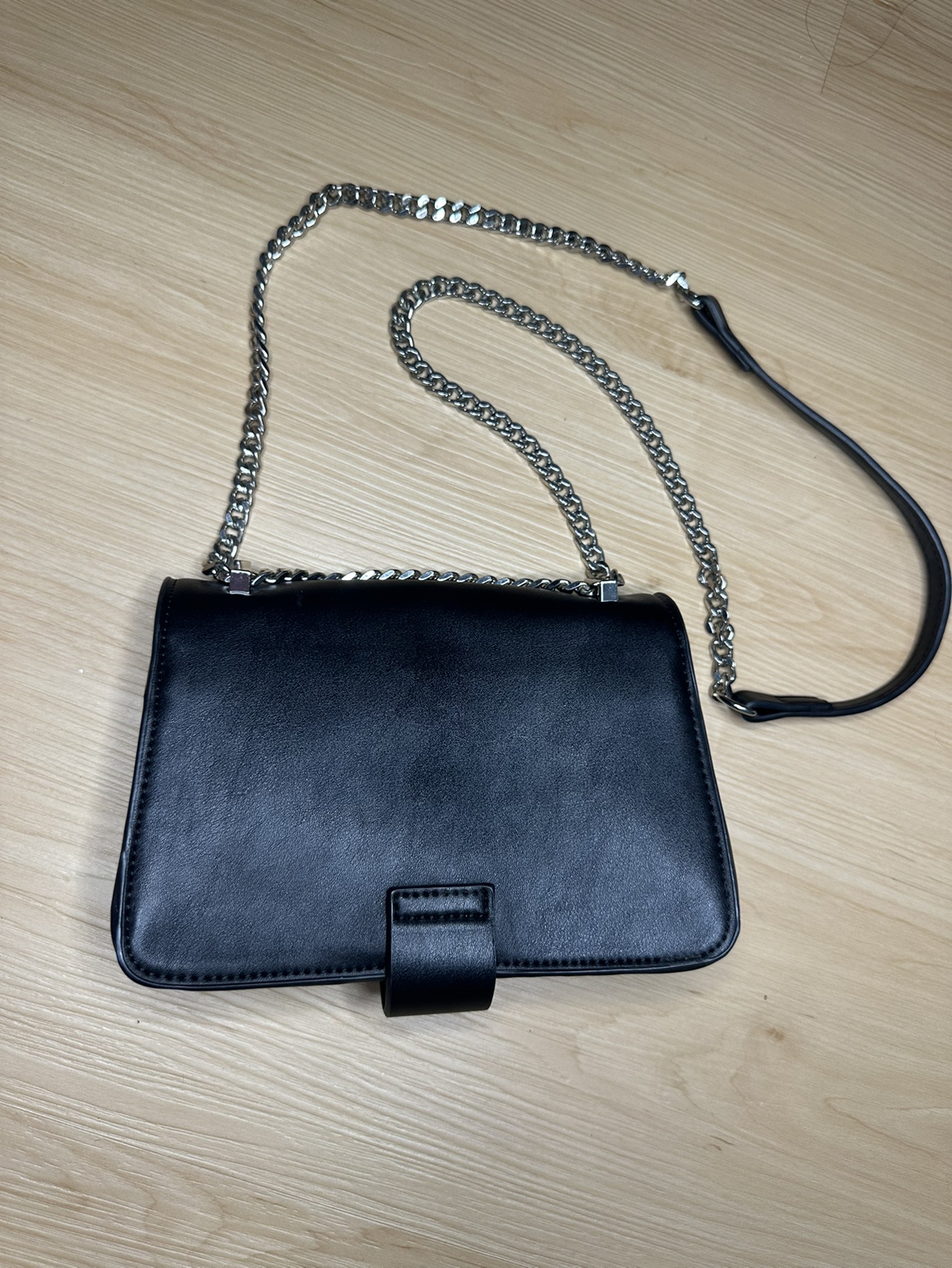 Black Studded Zara Chain Bag - photo 2