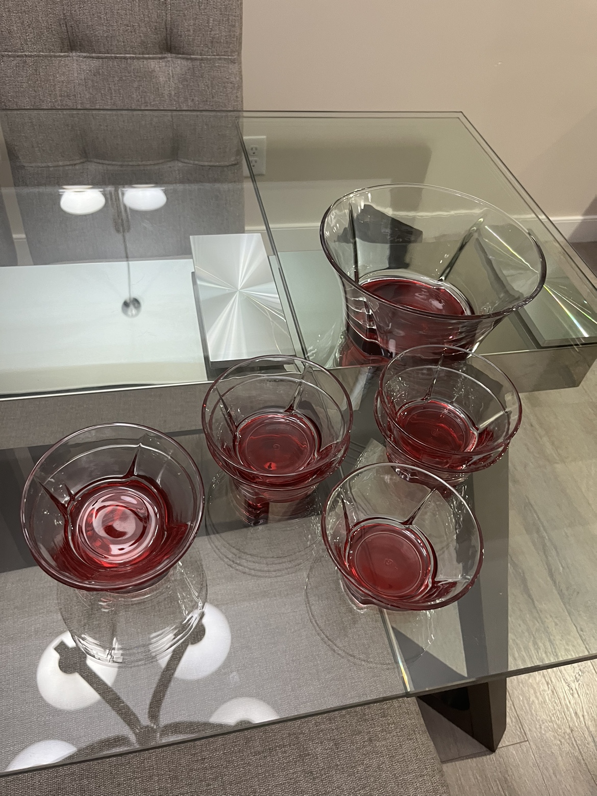 Glass Serving Bowls