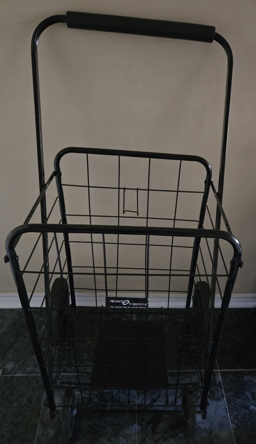 Easy On Wheels Folding Shopping Cart
