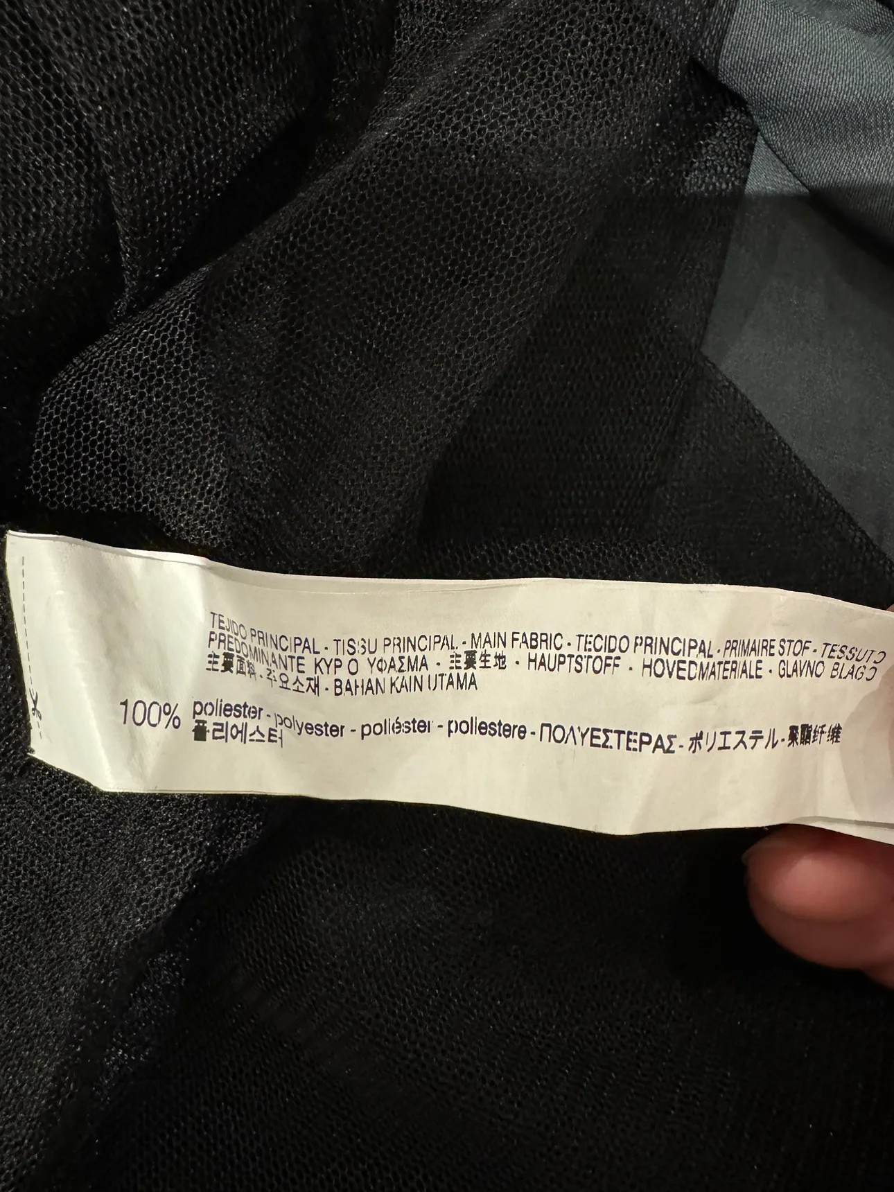 Zara Black Mesh Dress image indicator(5)