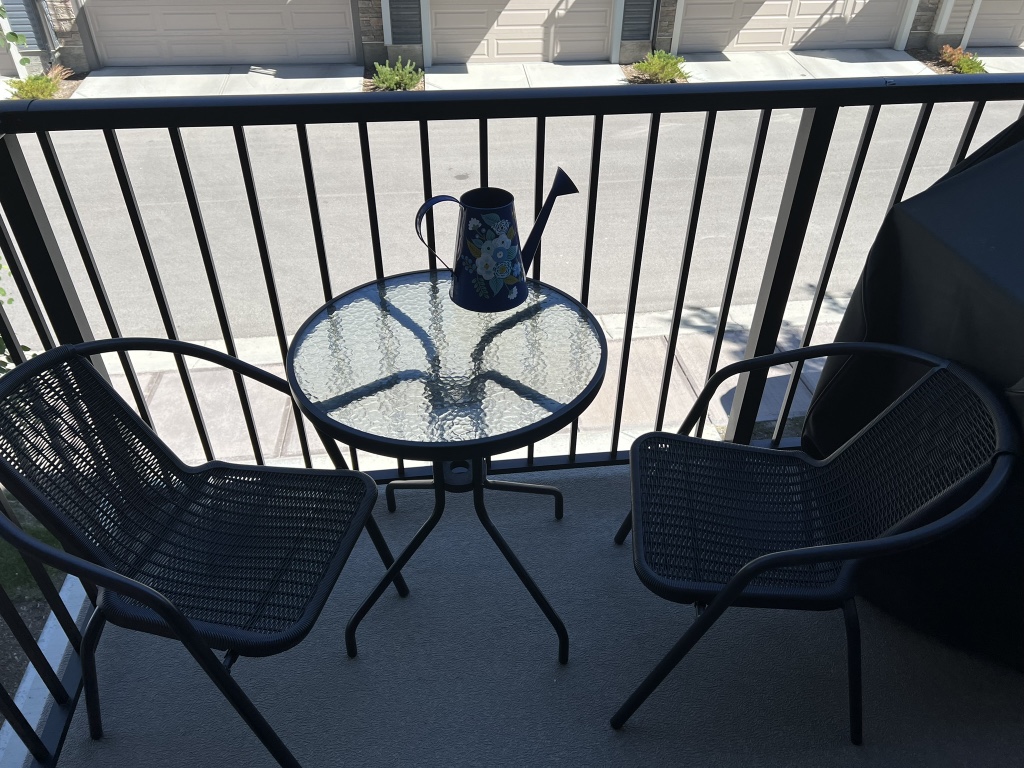 Bistro set. Three pieces