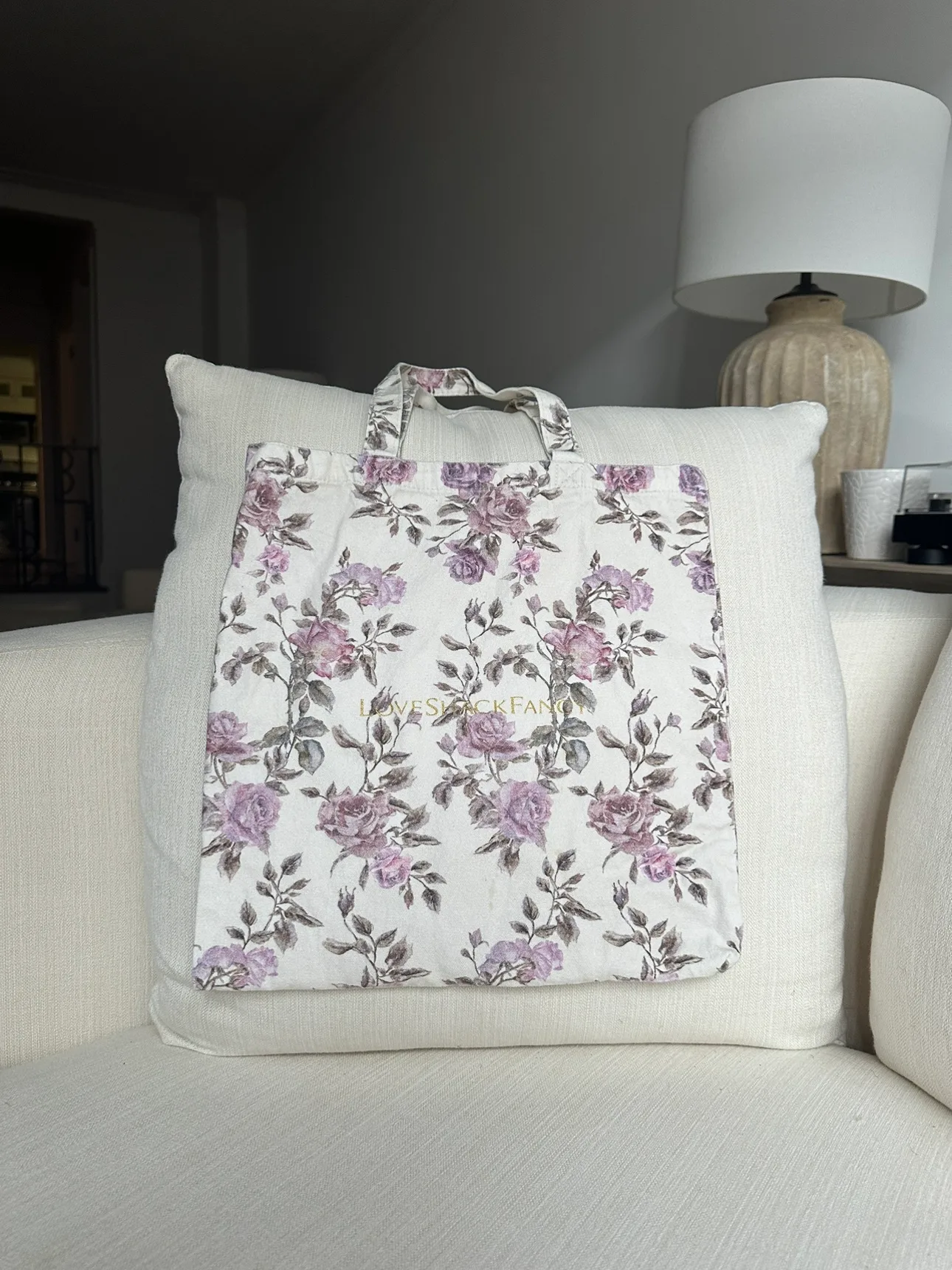 Loveshackfancy Flower Tote Bag thumbnail