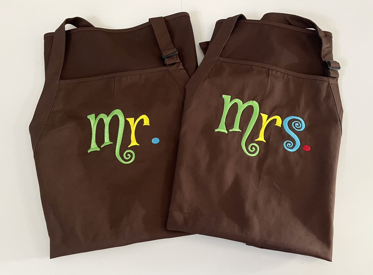 Mr. and Mrs. Aprons