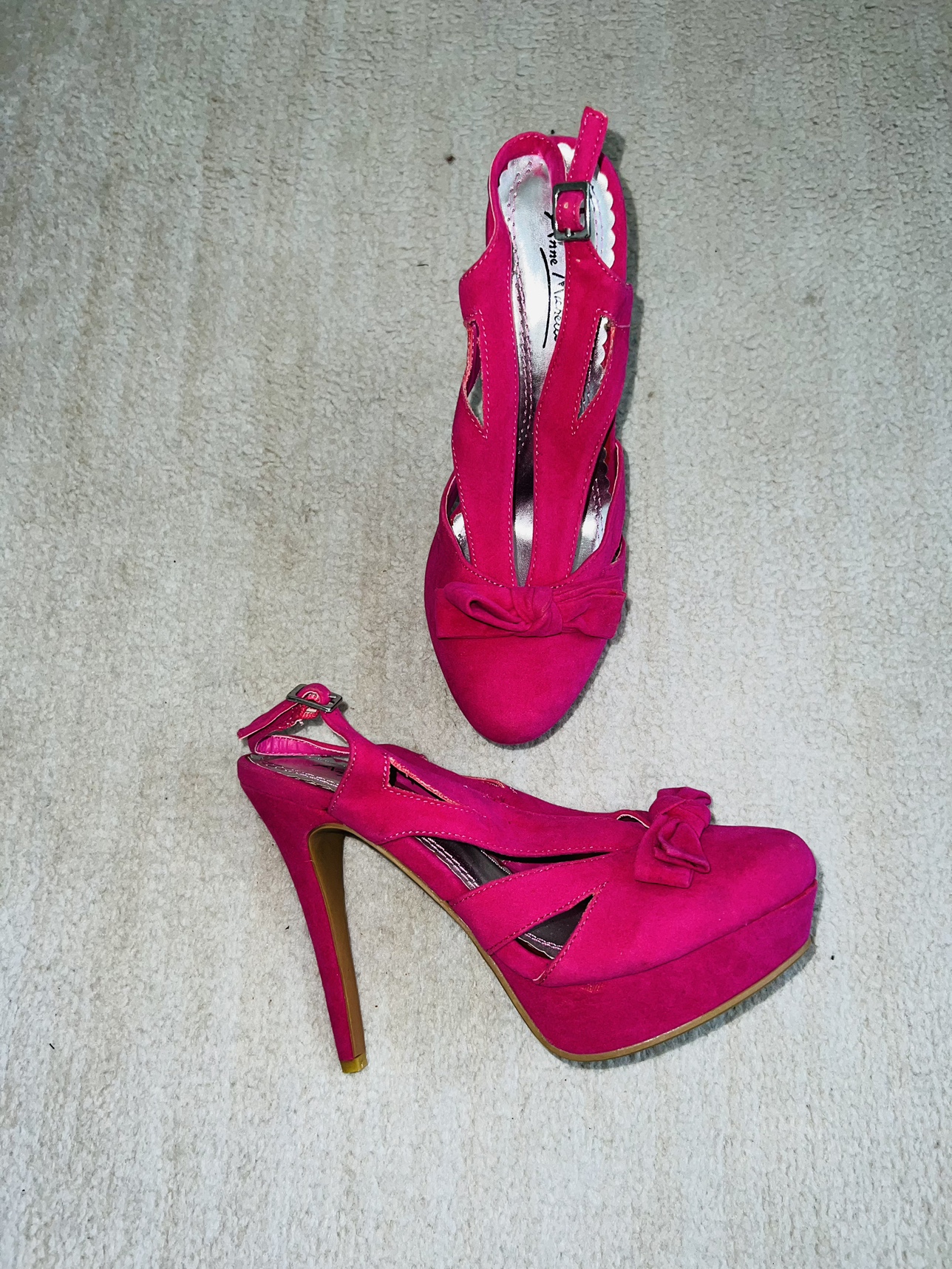 Pink Anne Michelle Heels - photo 5