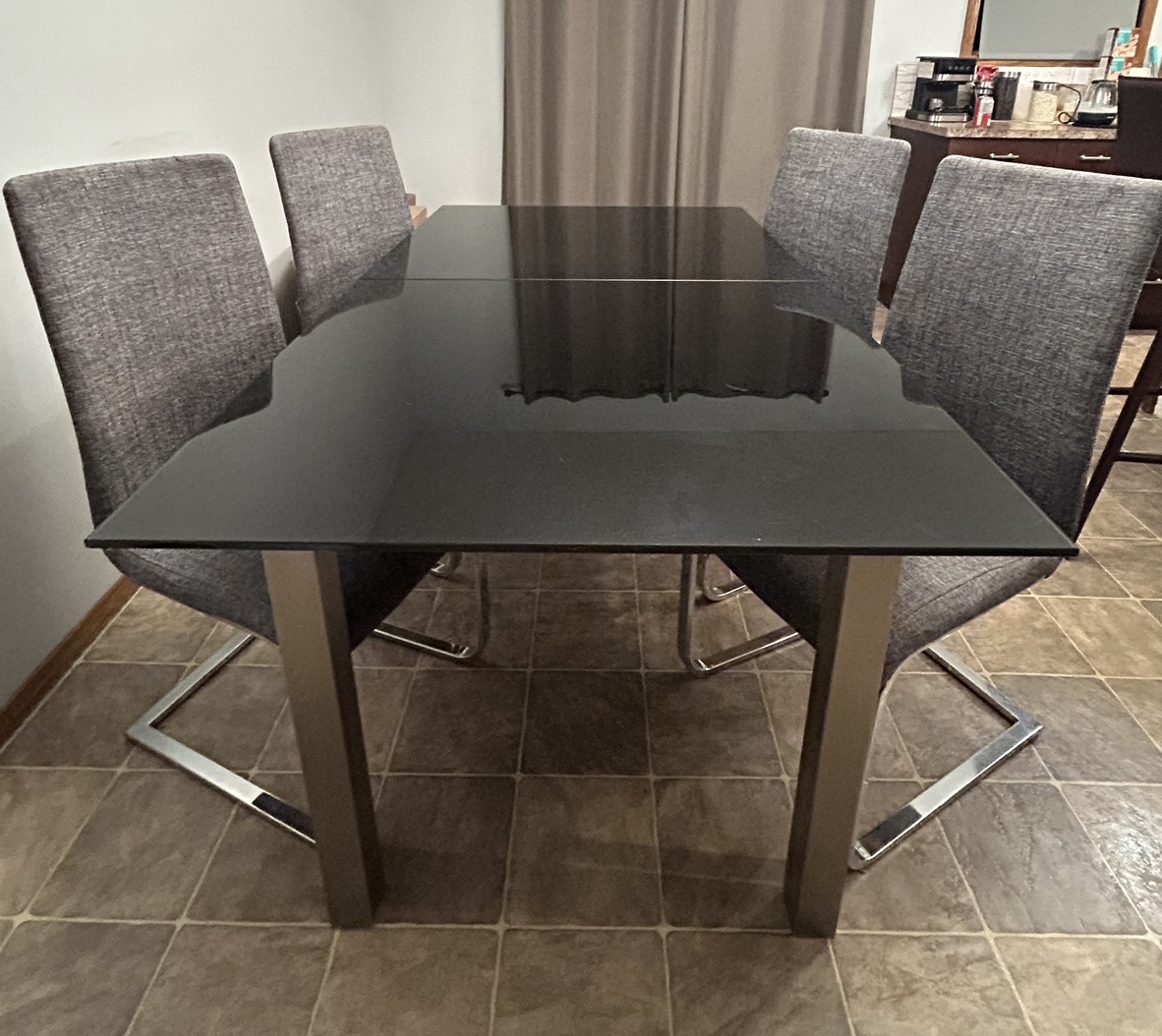 Glass Dining Table
