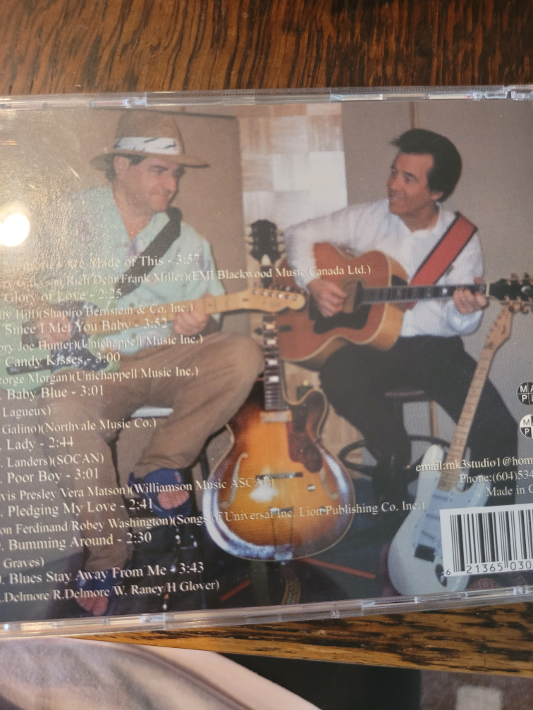 #gifting Rik Martin - Swingabilly Blues Vol 1 CD - photo 2