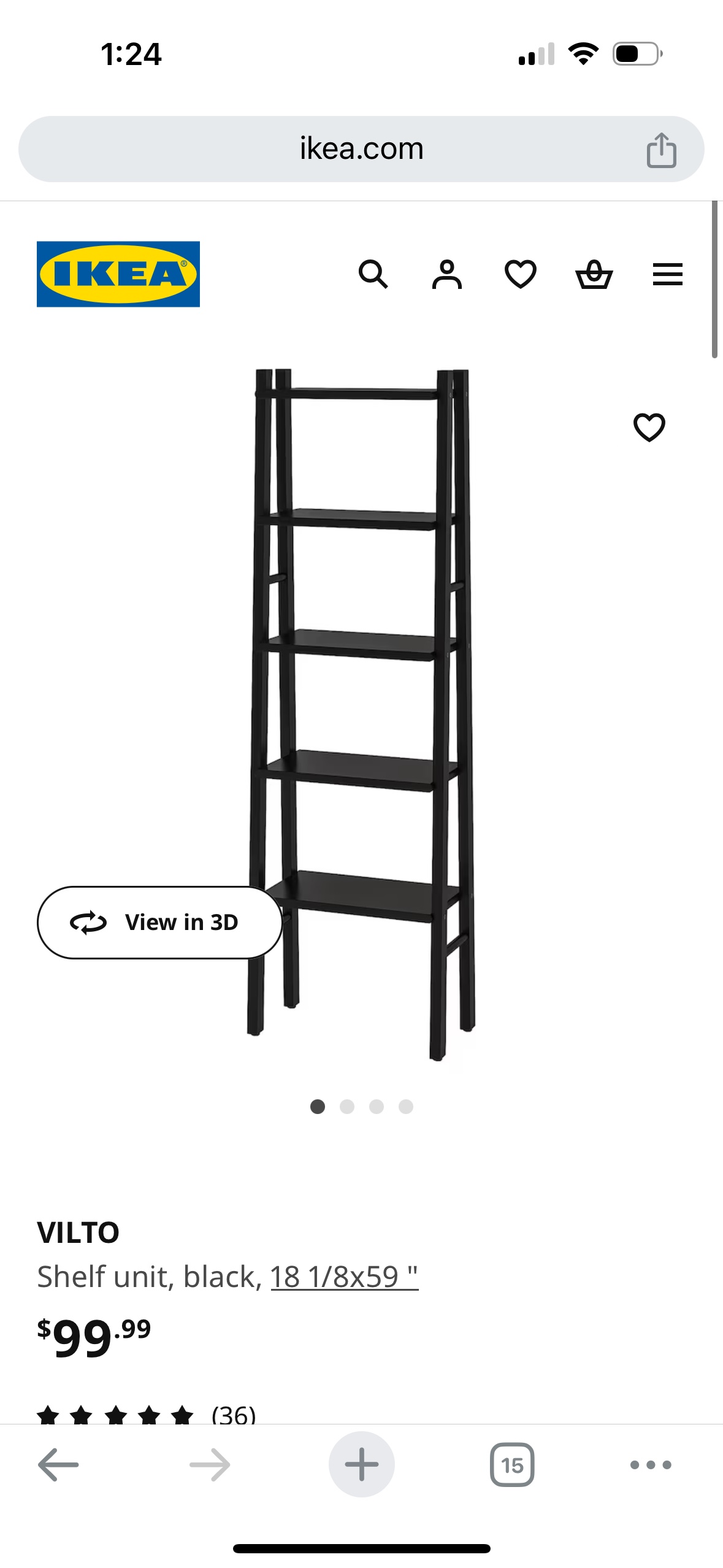Ikea Vilto Shelf Unit - photo 3