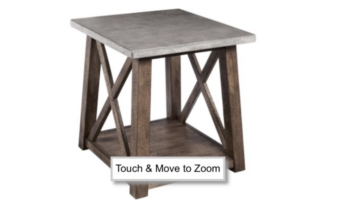 Must Pickup Today. Wimberley Gray Cocktail and End Table - photo 4