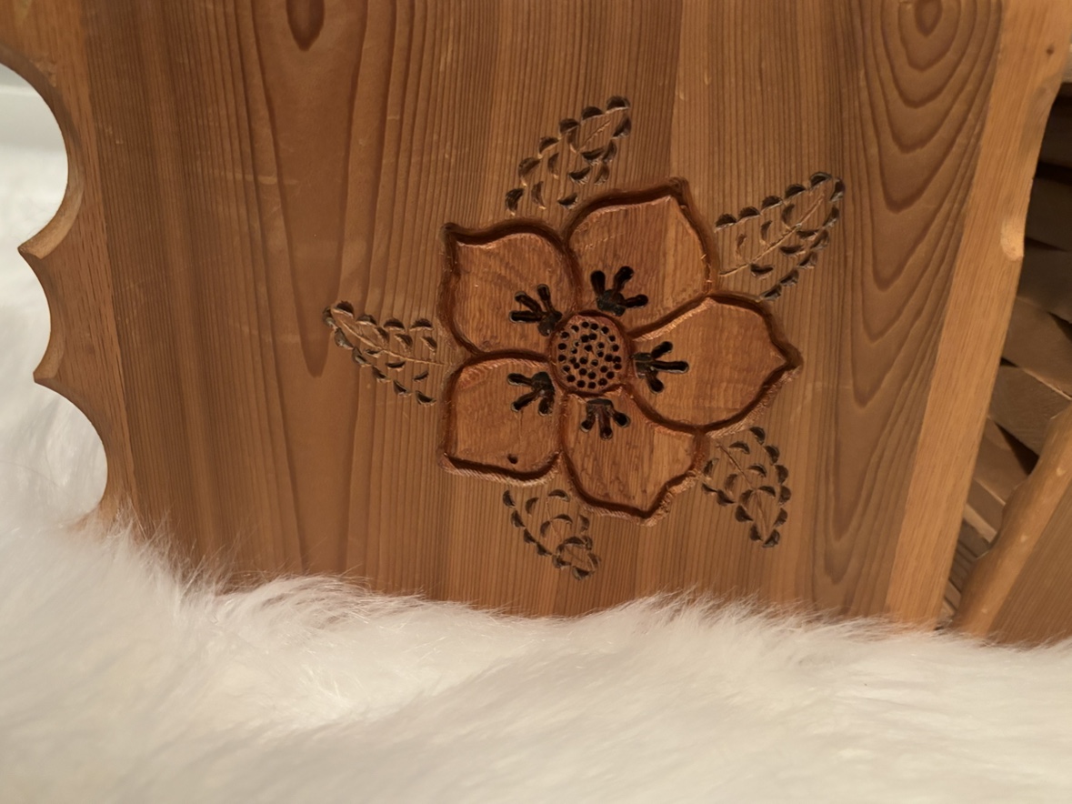 Hand Carved Wooden Box - photo 2