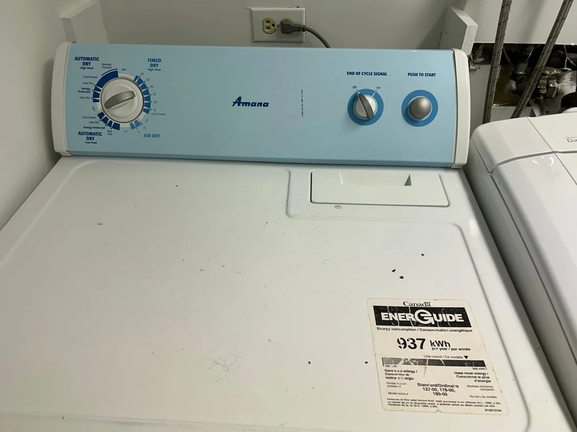 LG Washing Machine and Amana Dryer image indicator(5)