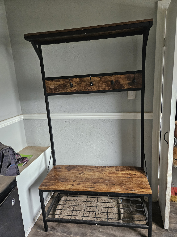 Entryway Bench with Storage