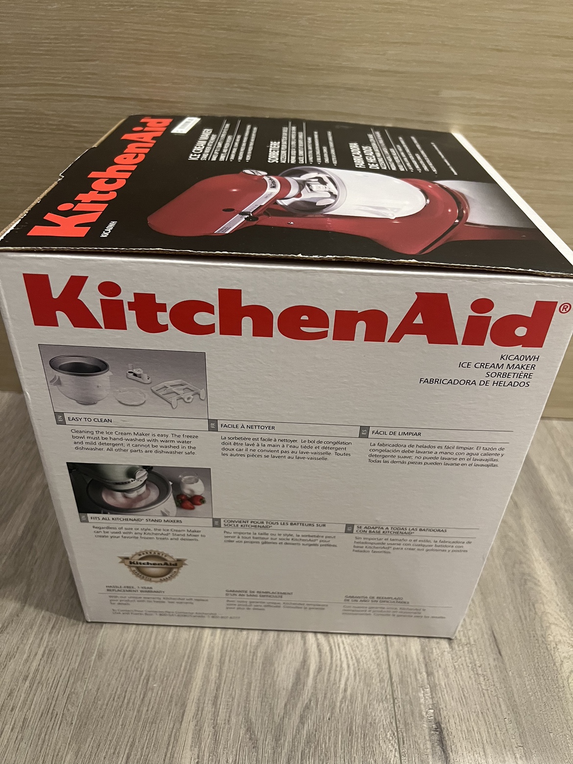 KitchenAid Ice Cream Maker Attachment Bowl - photo 5