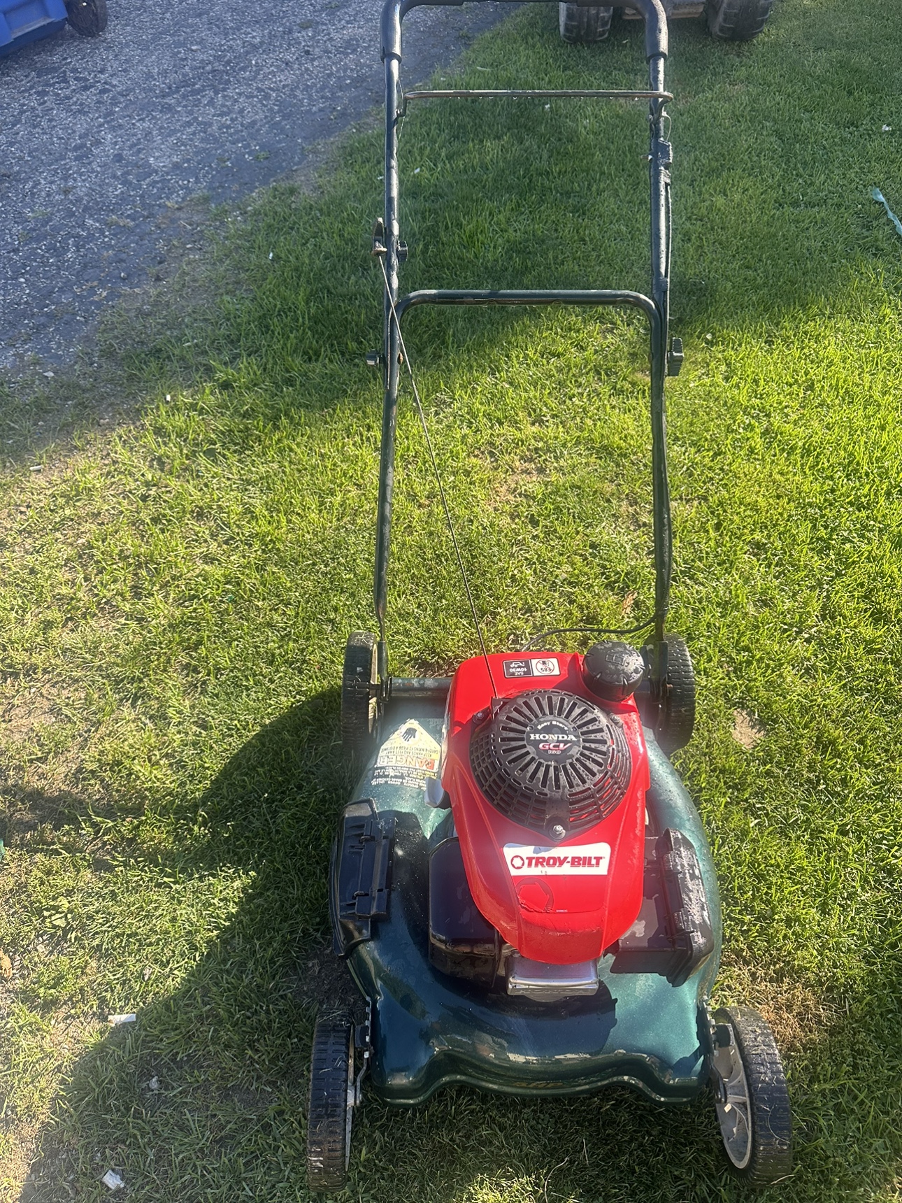 21” 3 in 1 push mower with brand new honda gcv 160 engine - photo 2