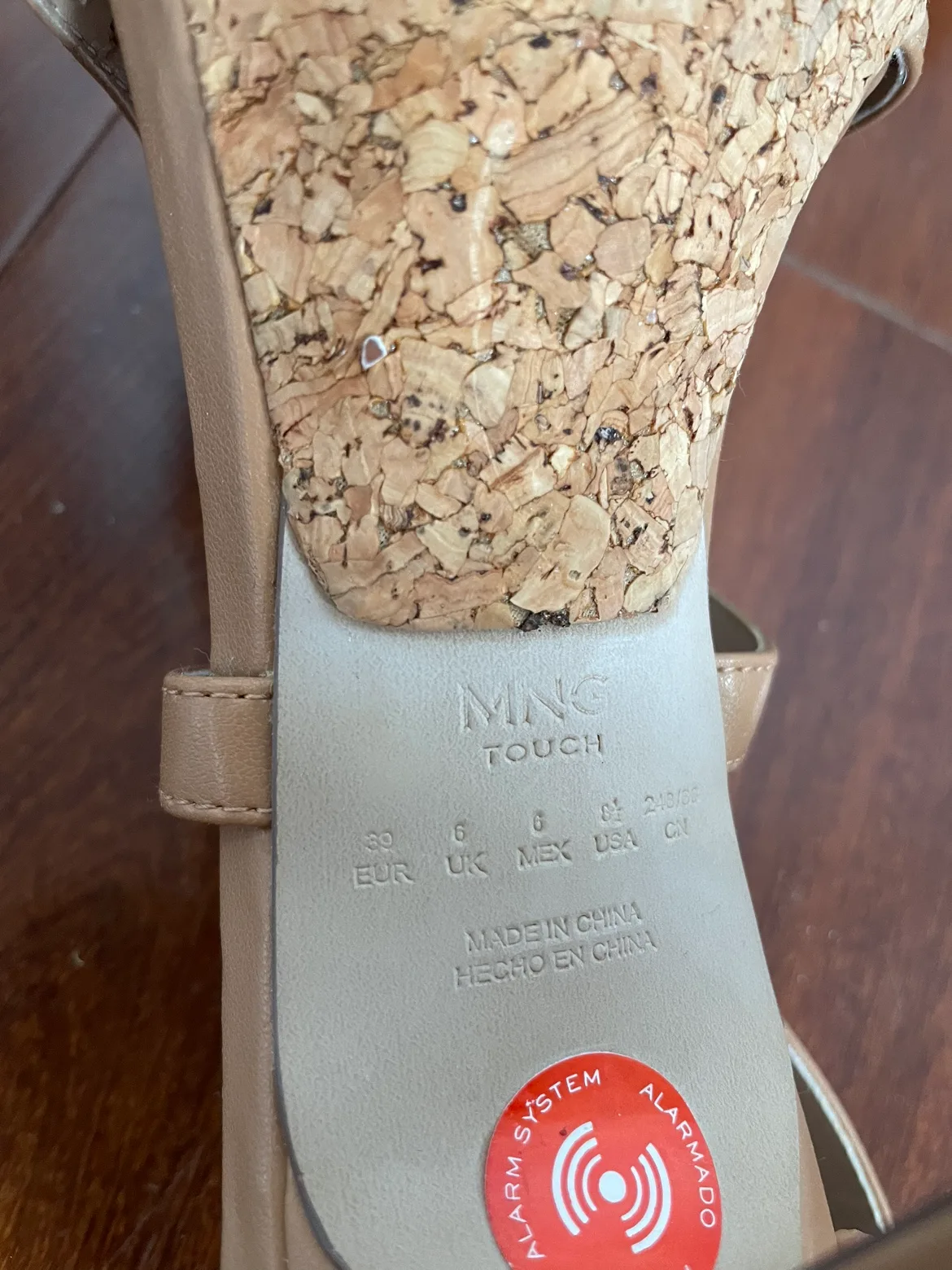 Mango Tan/Beige Platform Heels image indicator(6)