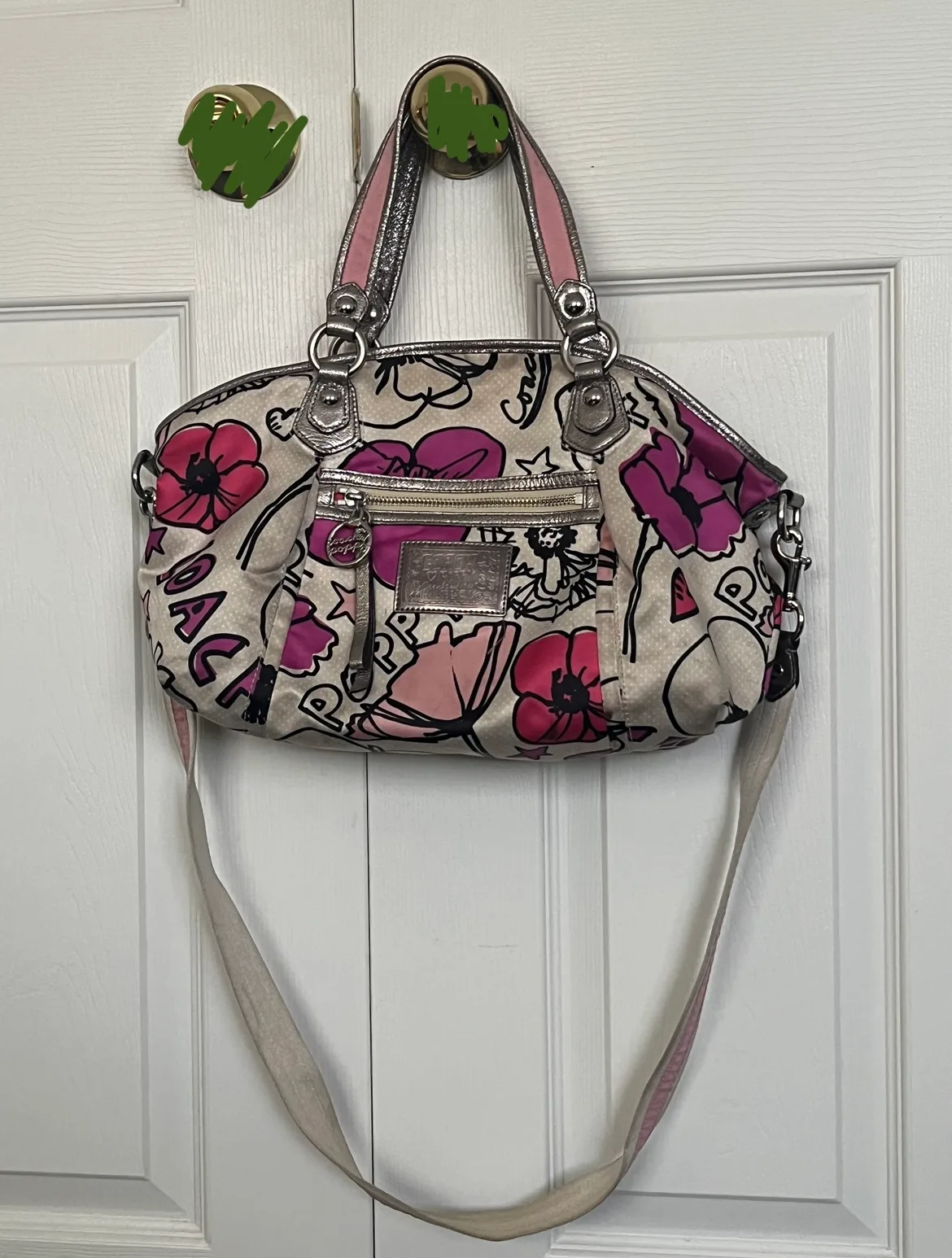 Coach poppy floral Y2K bag set image indicator(7)