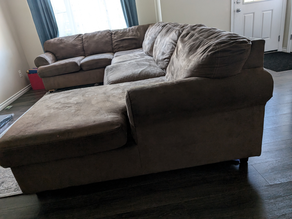 Brown Sectional Couch