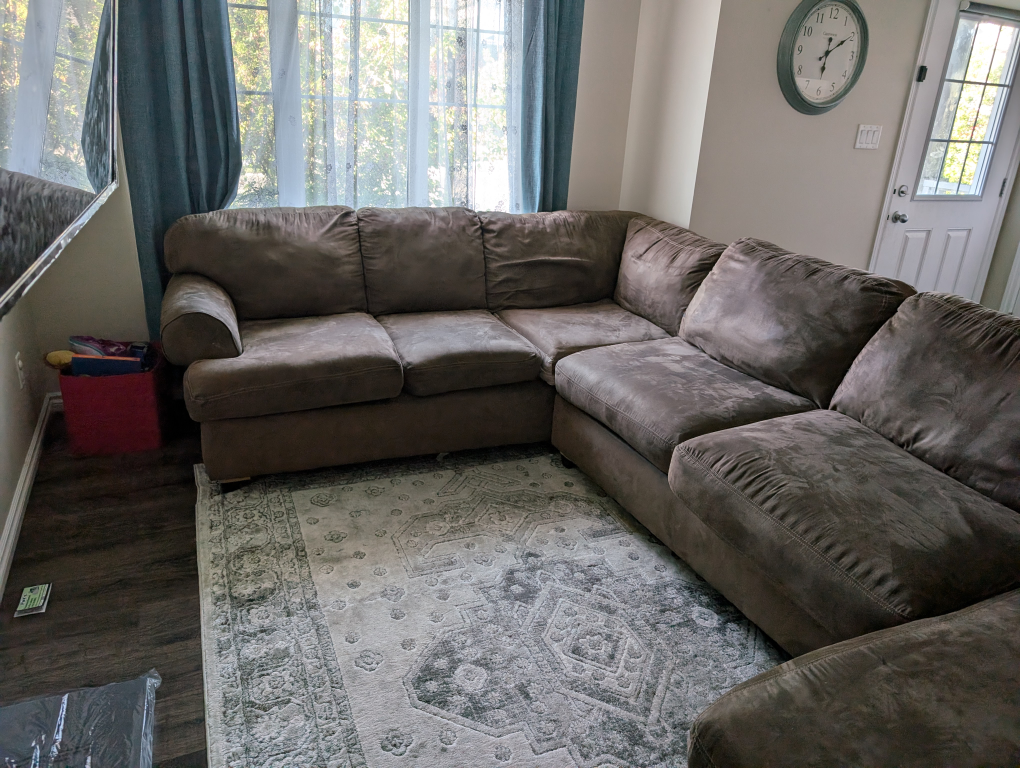 Brown Sectional Couch - photo 4