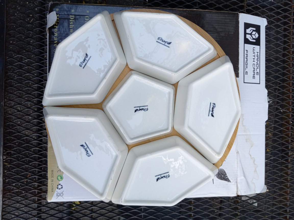 Bamboo Lazy Susan Serving Tray - photo 5