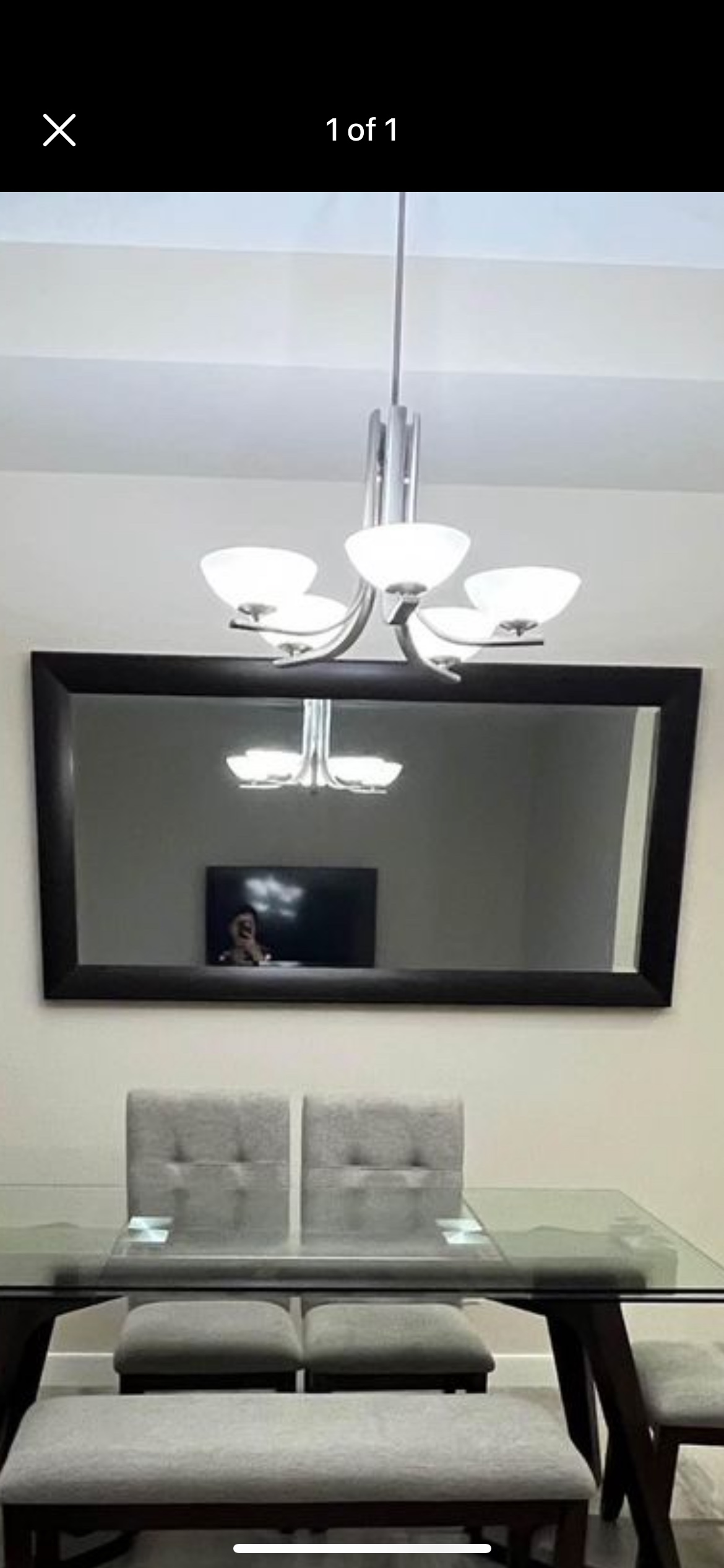 Black Framed Mirror