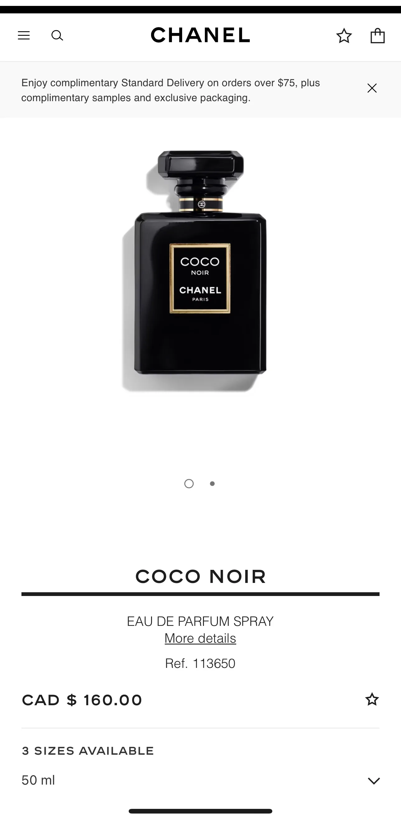 Coco Noir Chanel Perfume image indicator(3)