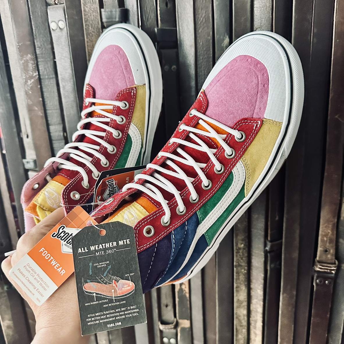 Vans Rare Sample MTE Suede Multi-coloured High Top