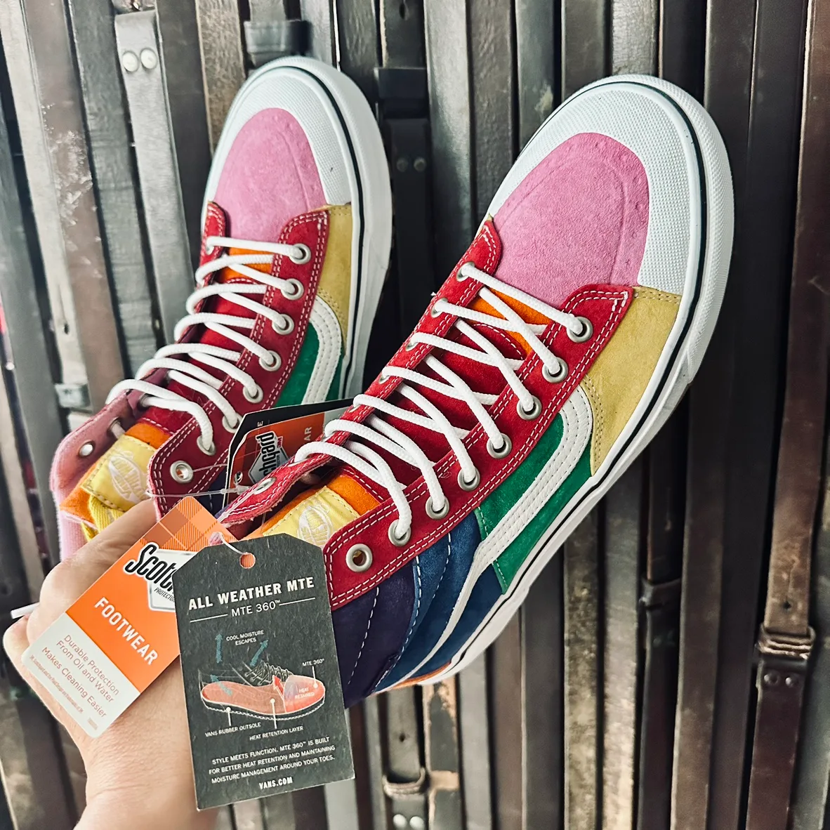 Vans Rare Sample MTE Suede Multi-coloured High Top