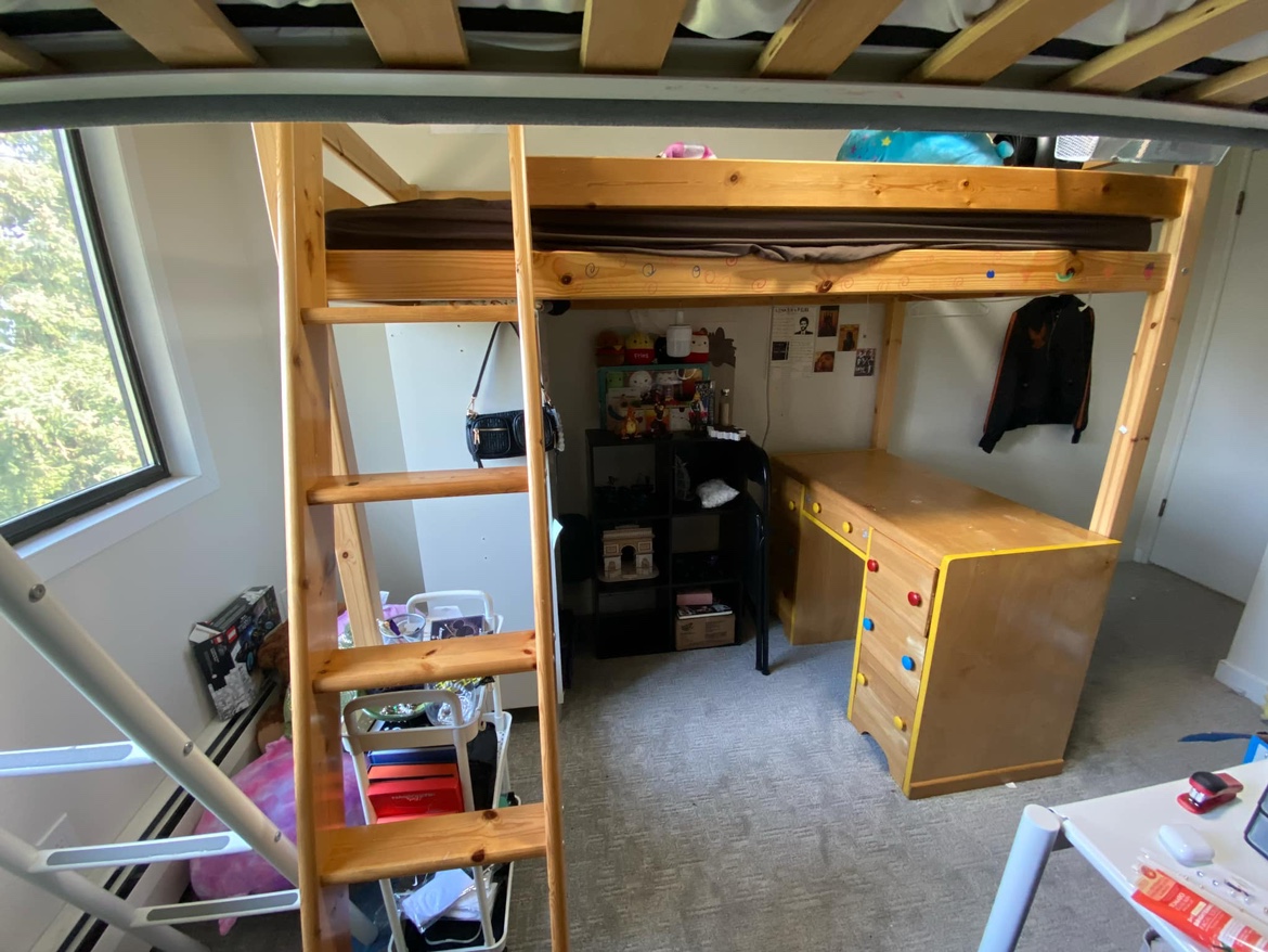 GUC Wooden Loft Bed frame - photo 3