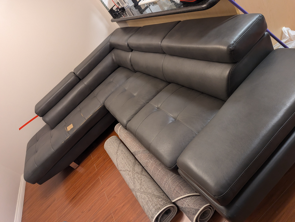Grey Sectional Sofa - photo 2
