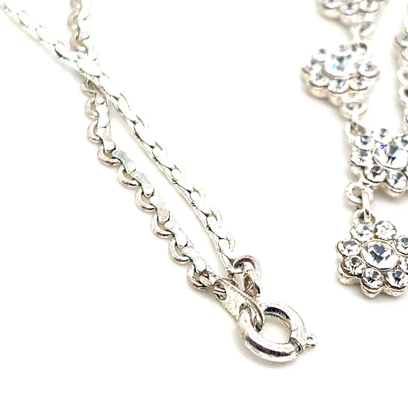 Crystal Flower Necklace image indicator(6)